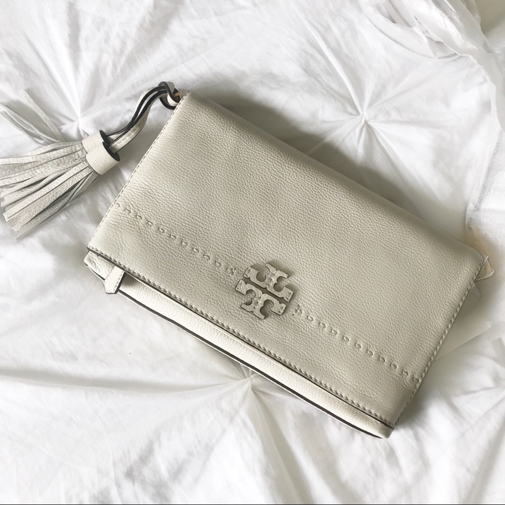 Tory Burch McGraw Fold-over crossbody clutch